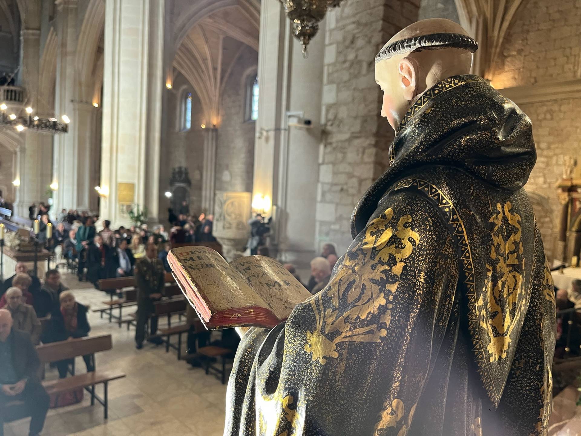 «La Palabra de Dios y el corazón de san Lesmes» 1 El arzobispo preside la misa en honor de san Lesmes, patrón de Burgos