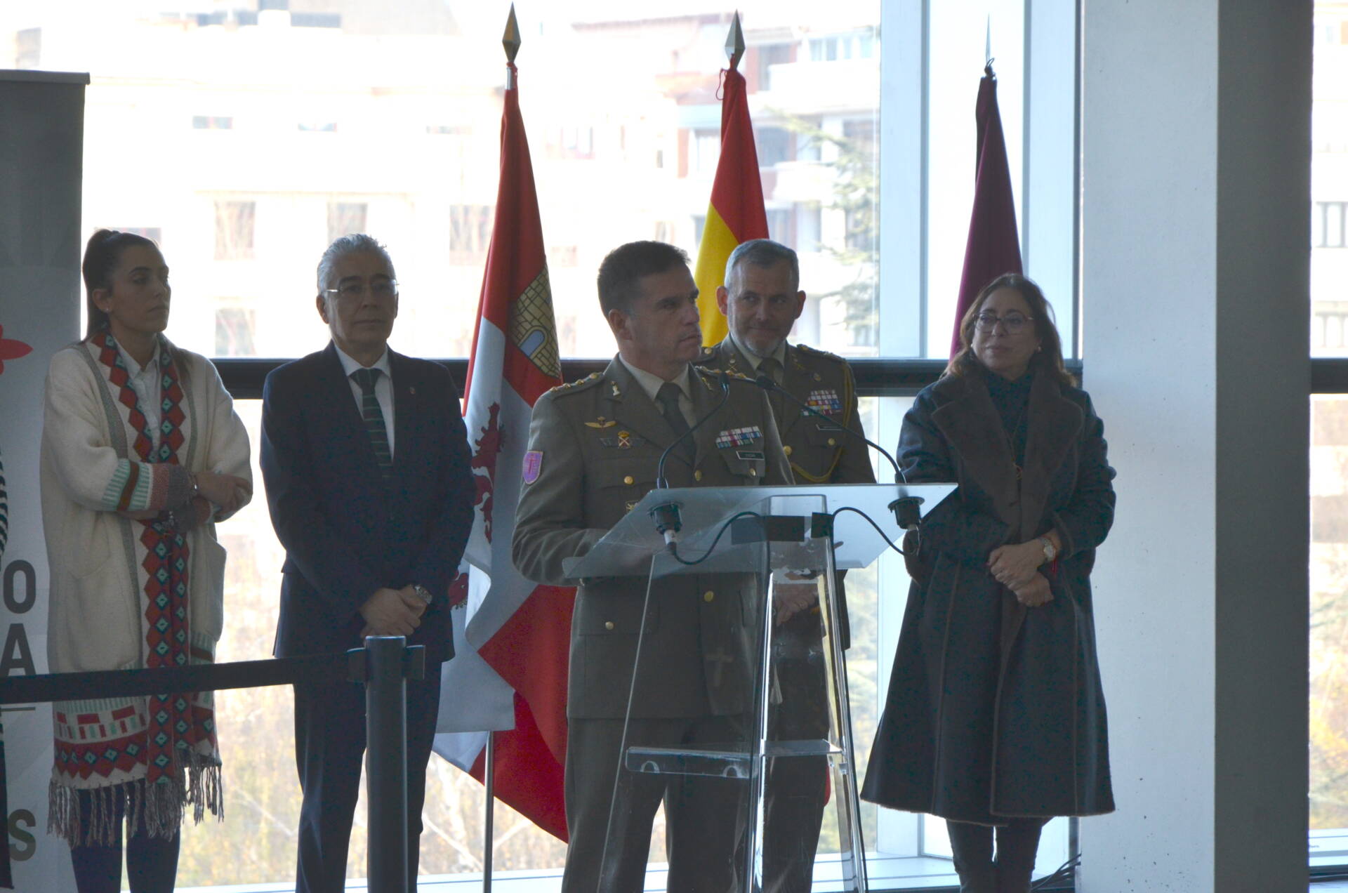 Mons. Herráez bendice el belén monumental del Ejército en Burgos 9 Mons. Herráez bendice el belén monumental del Ejército en Burgos