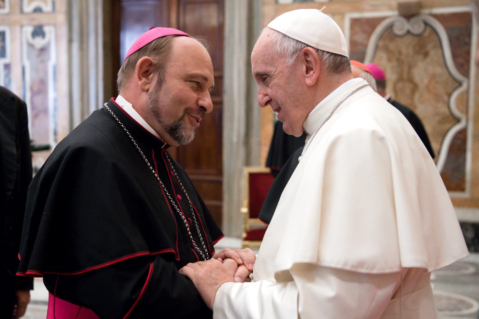 El Papa recibe a Jesús Ruiz Molina, el obispo al que echó «al foso de los leones» 1 jesus ruiz molina