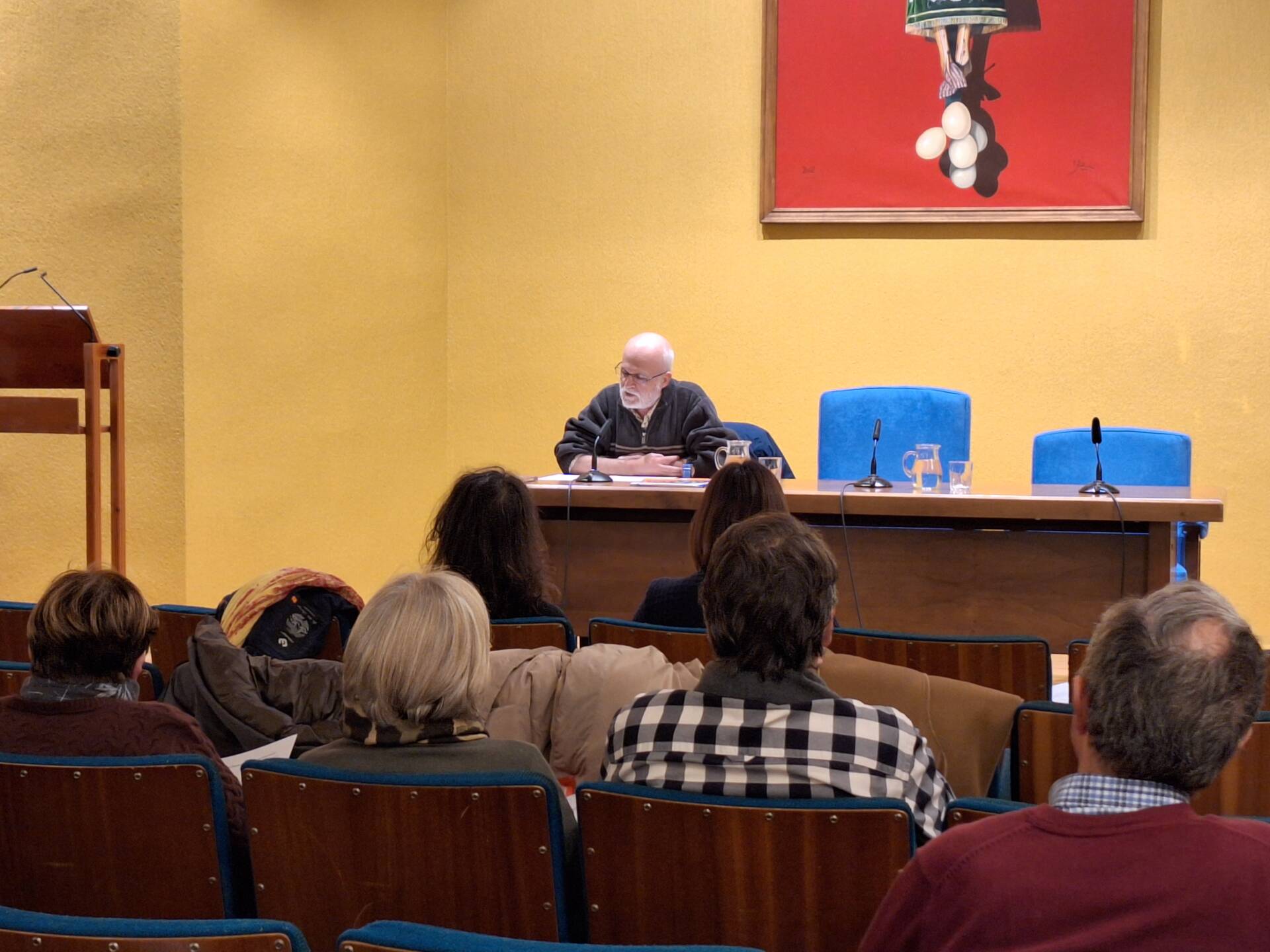 Pedro J. Gómez da inicio a las Jornadas de Divulgación de la DSI en la Facultad 5 Pedro J. Gómez da inicio a las Jornadas de Divulgación de la DSI en la Facultad