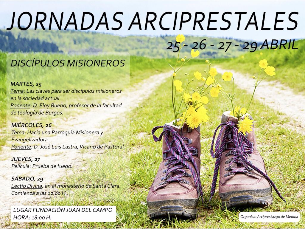 Las jornadas arciprestales de Medina invitan a ser «discípulos misioneros» 1 jornadas medina