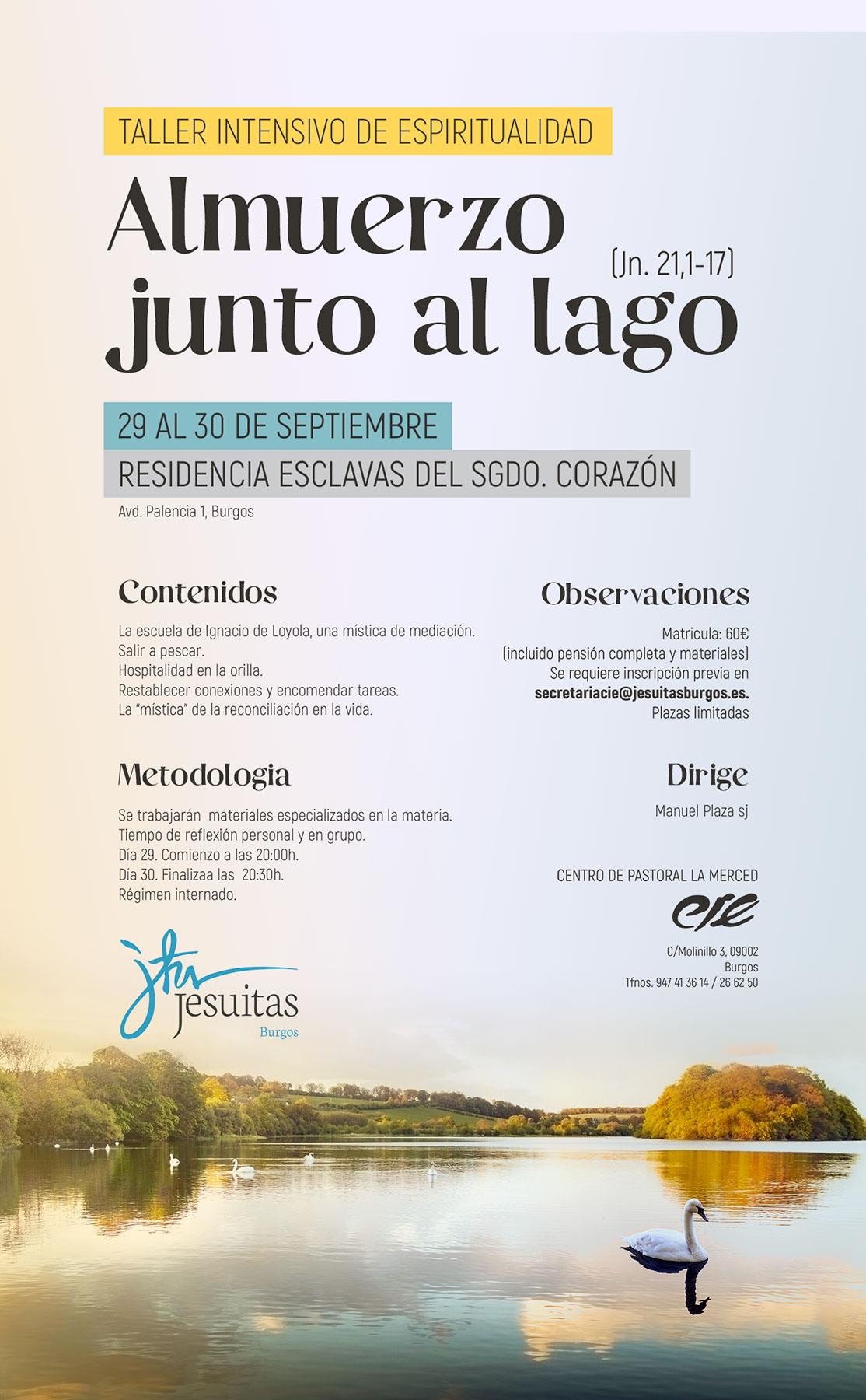 El CIE organiza un curso intensivo de espiritualidad 1 lago CIE