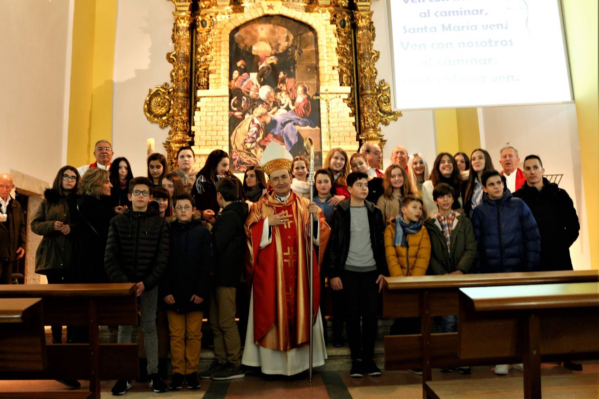 El arzobispo realiza la visita pastoral a Lerma 16 lerma 15