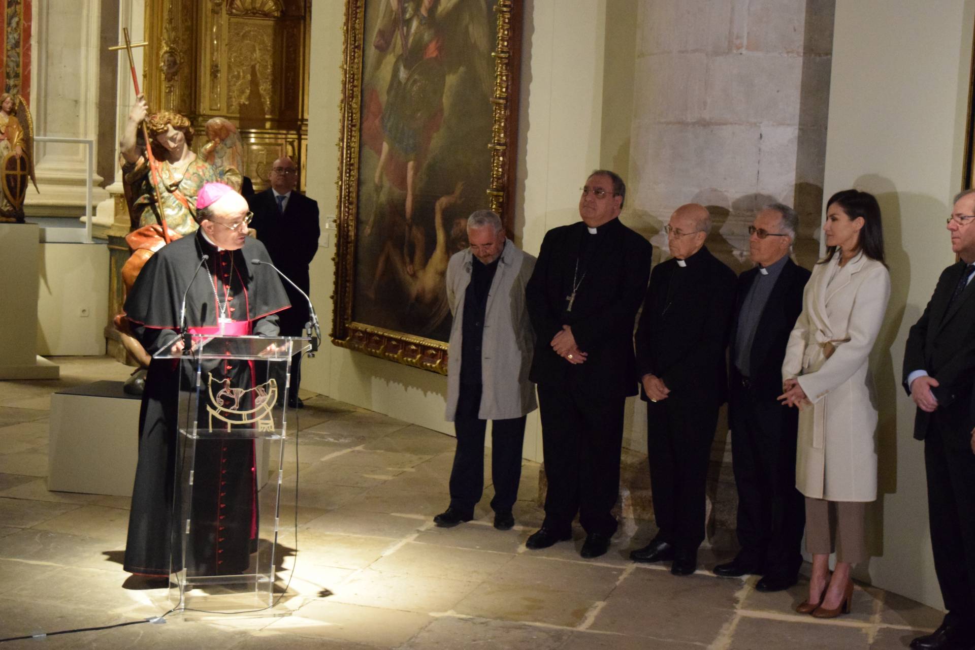 La reina Letizia inaugura la exposición de las Edades del Hombre de Lerma 2 letizia lerma_10