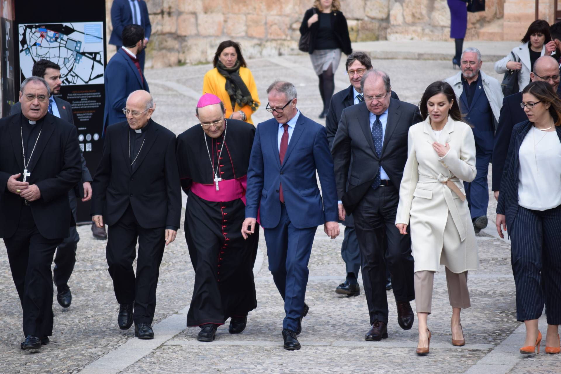 La reina Letizia inaugura la exposición de las Edades del Hombre de Lerma 4 letizia lerma_13
