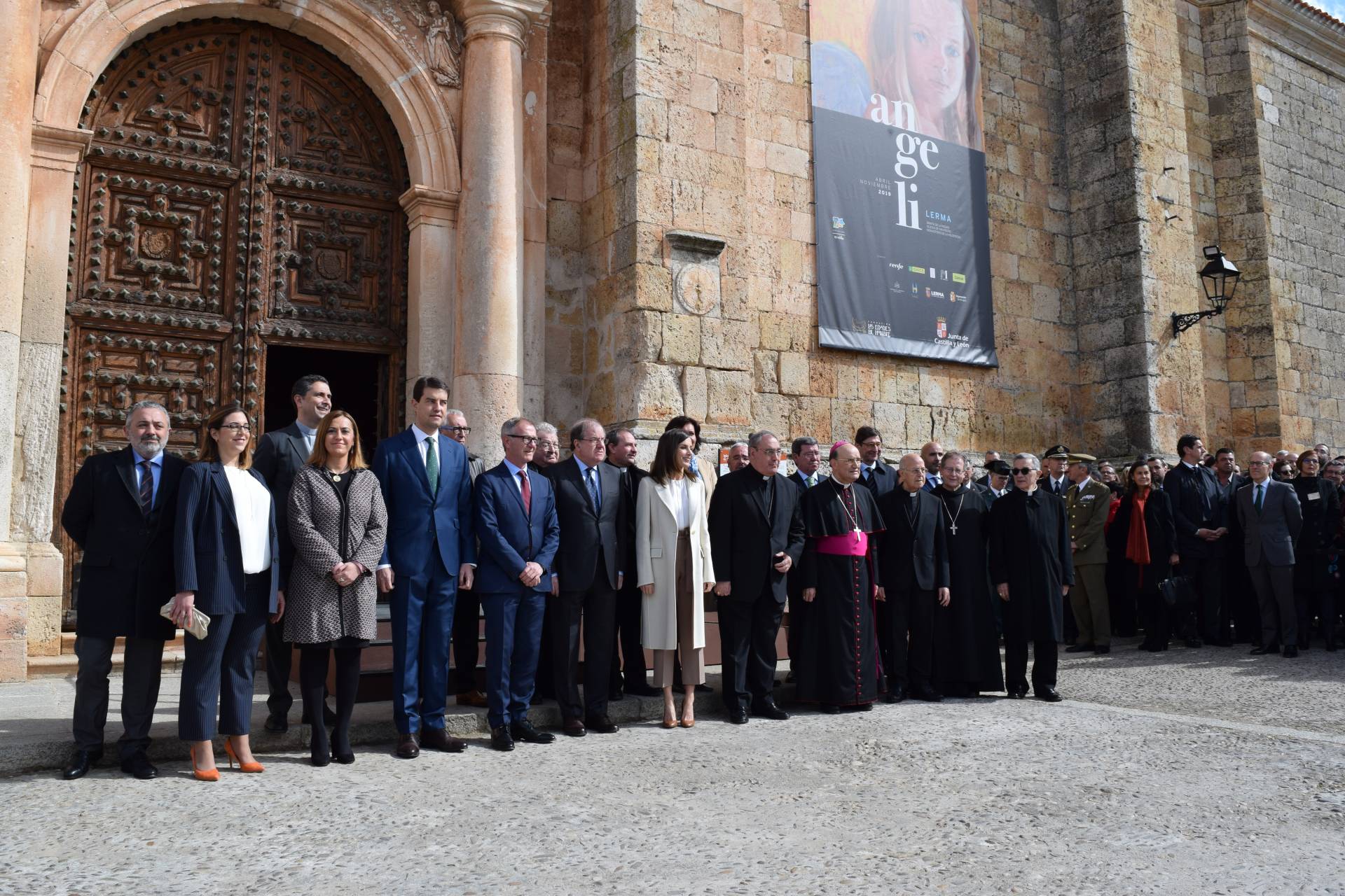 La reina Letizia inaugura la exposición de las Edades del Hombre de Lerma 1 letizia lerma_6