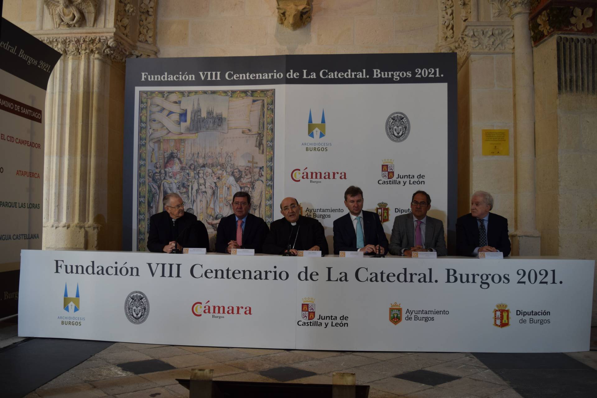 La Fundación VIII Centenario de la Catedral. Burgos 2021 presenta su logotipo 7 logotipo octavo centenario catedral_2