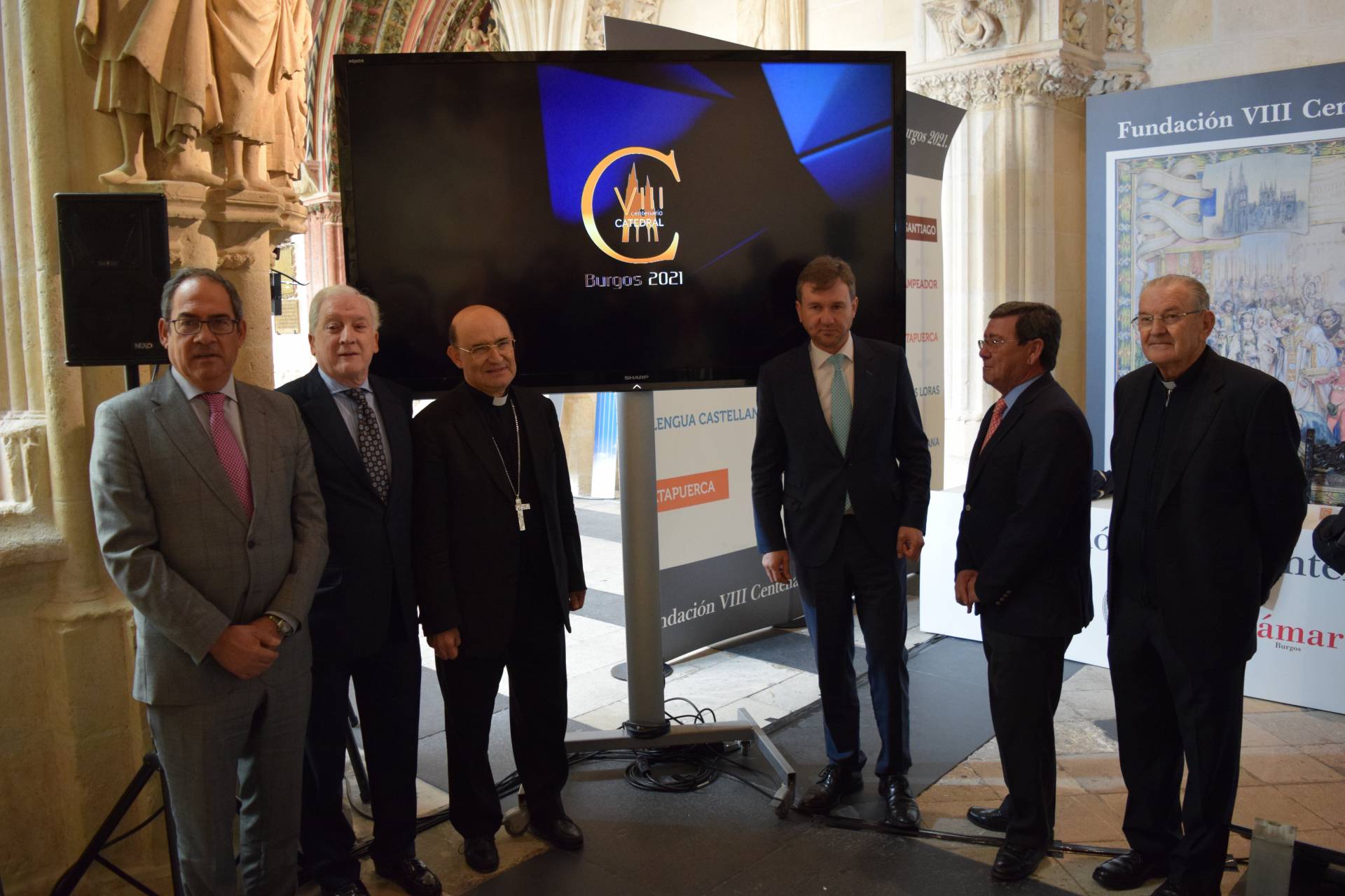 La Fundación VIII Centenario de la Catedral. Burgos 2021 presenta su logotipo 8 logotipo octavo centenario catedral_4