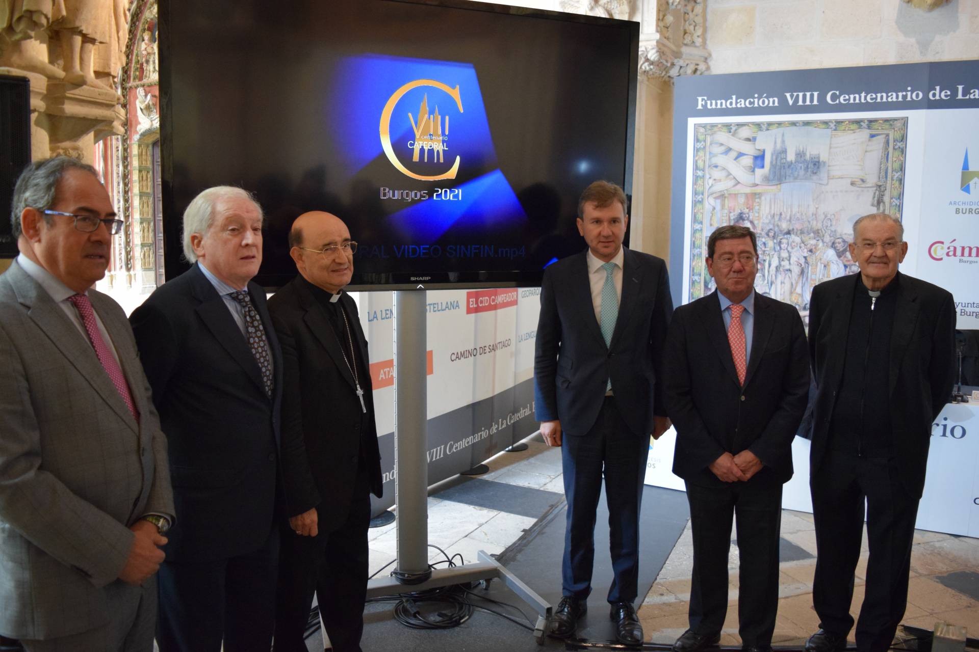 La Fundación VIII Centenario de la Catedral. Burgos 2021 presenta su logotipo 4 logotipo octavo centenario catedral_5