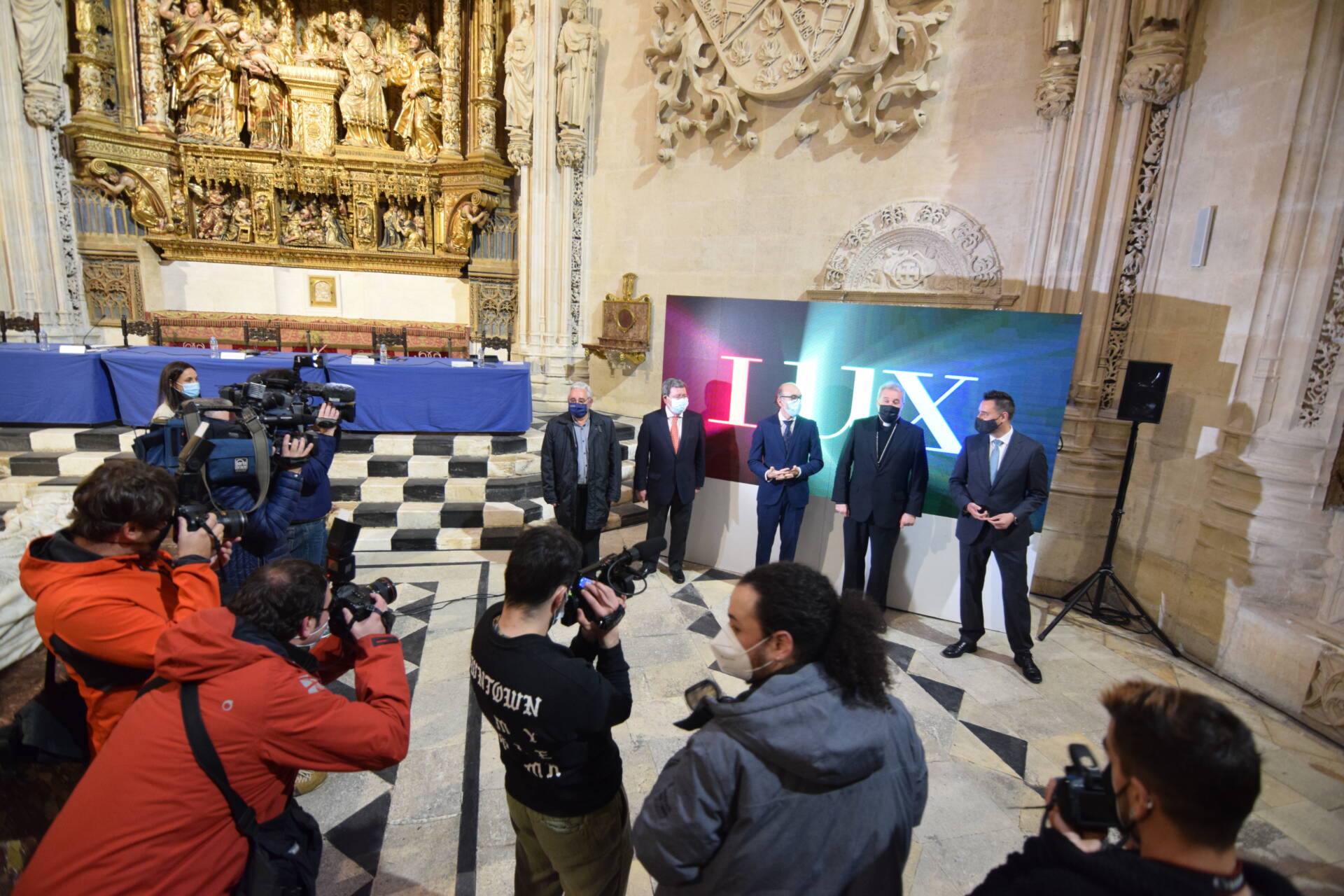 'Lux', un motivo de esperanza en medio de la oscuridad de la pandemia 2 lux edades del hombre catedral de burgos
