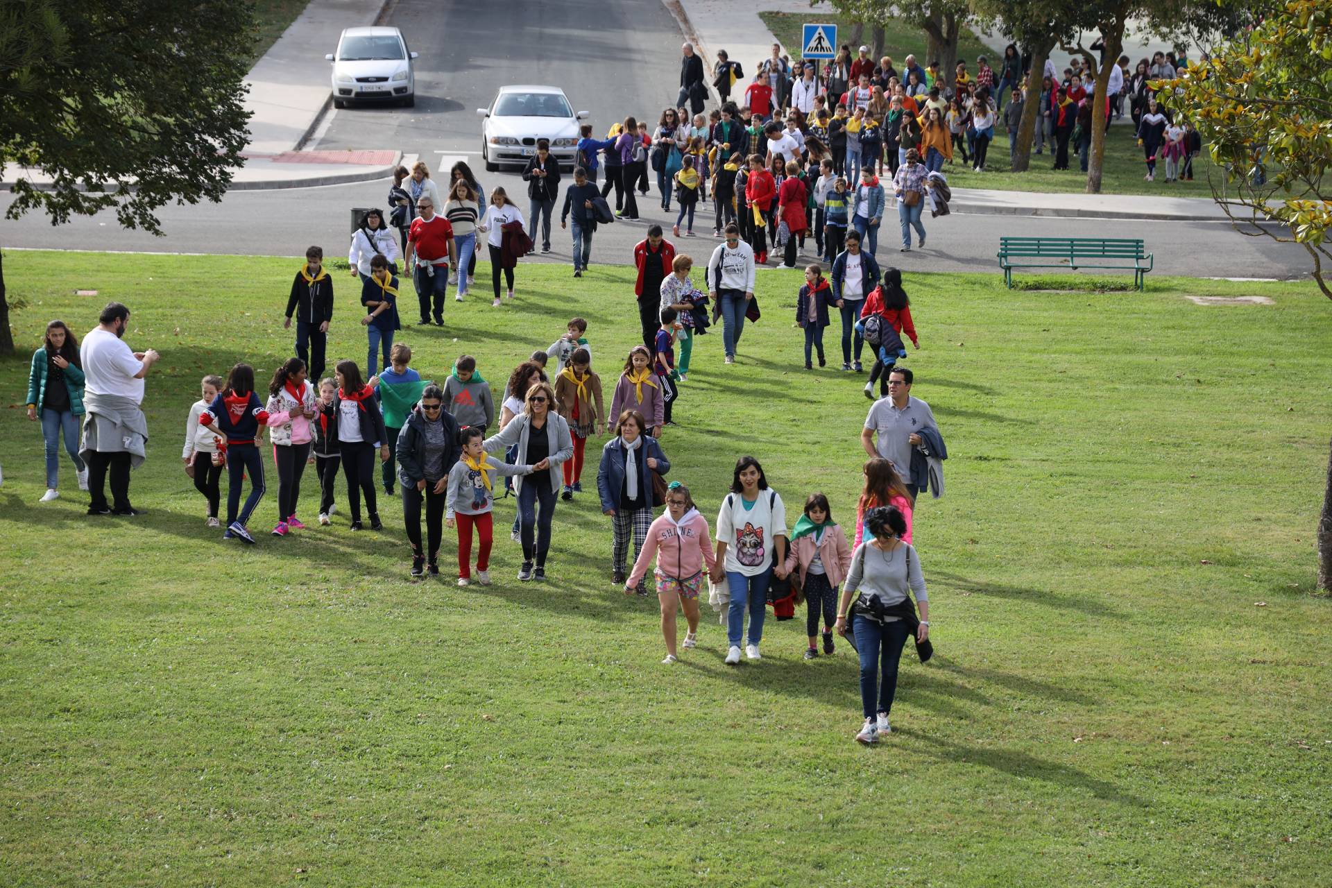 Cerca de 500 personas participan en la marcha misionera de Miranda 2 marcha misionera 3