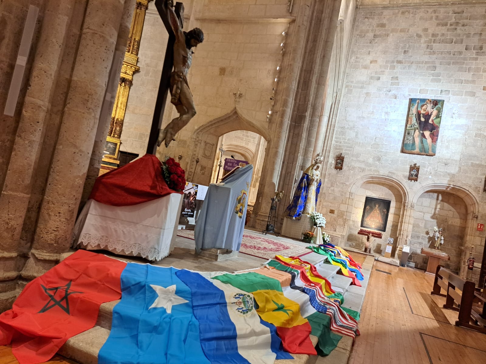 Santo Domingo de Guzmán se une para orar por los migrantes, 'misioneros de esperanza' 6 El arciprestazgo de Aranda se une para orar por los migrantes, 'misioneros de esperanza'