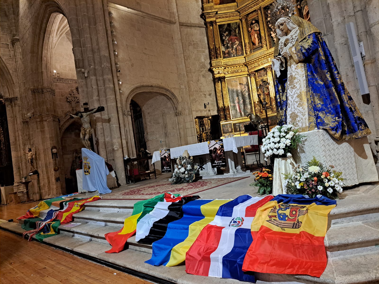 Santo Domingo de Guzmán se une para orar por los migrantes, 'misioneros de esperanza' 4 El arciprestazgo de Aranda se une para orar por los migrantes, 'misioneros de esperanza'