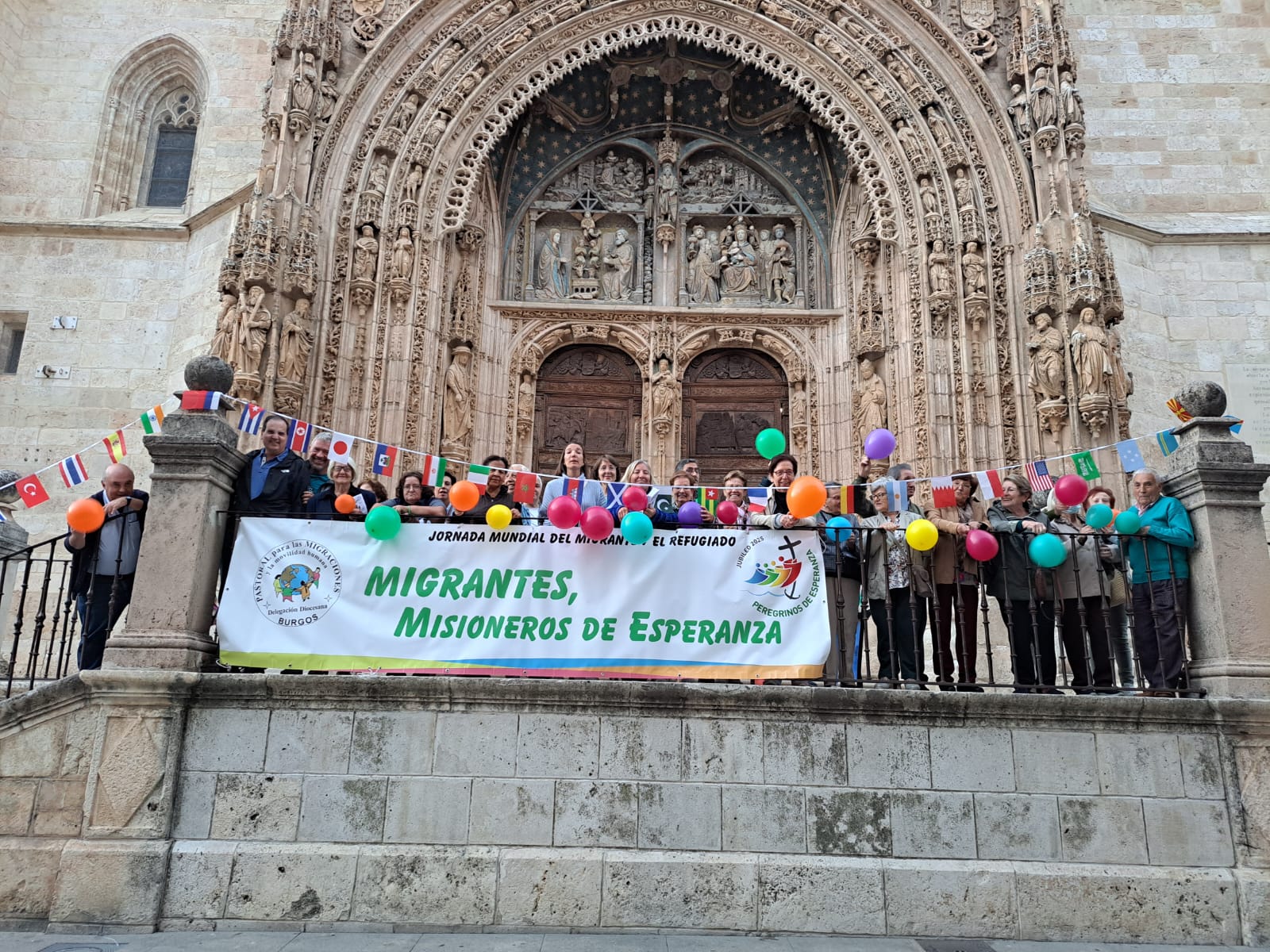 Santo Domingo de Guzmán se une para orar por los migrantes, 'misioneros de esperanza' 9 El arciprestazgo de Aranda se une para orar por los migrantes, 'misioneros de esperanza'