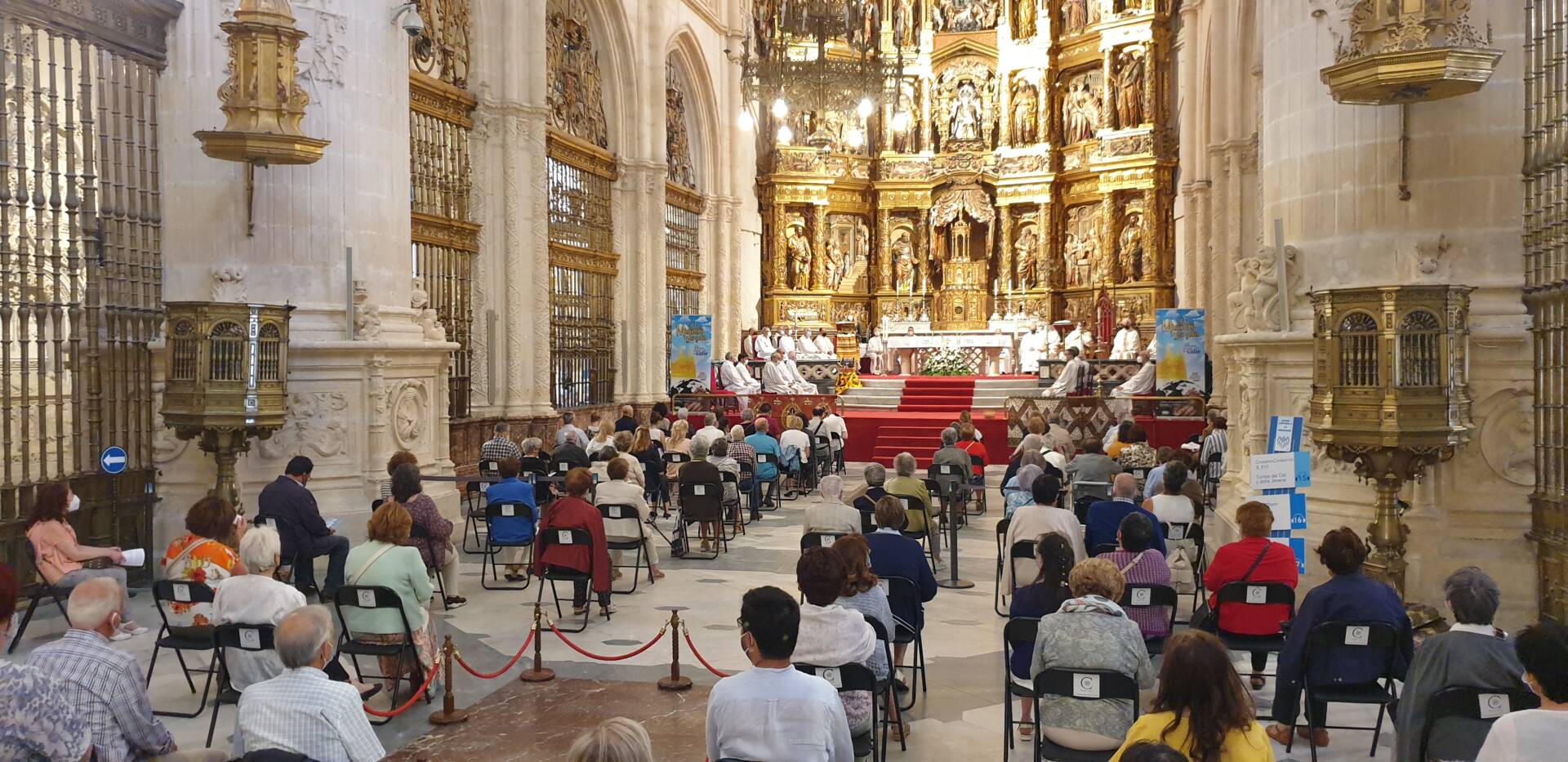 La Catedral, línea de salida a la misión 4 misioneros burgaleses