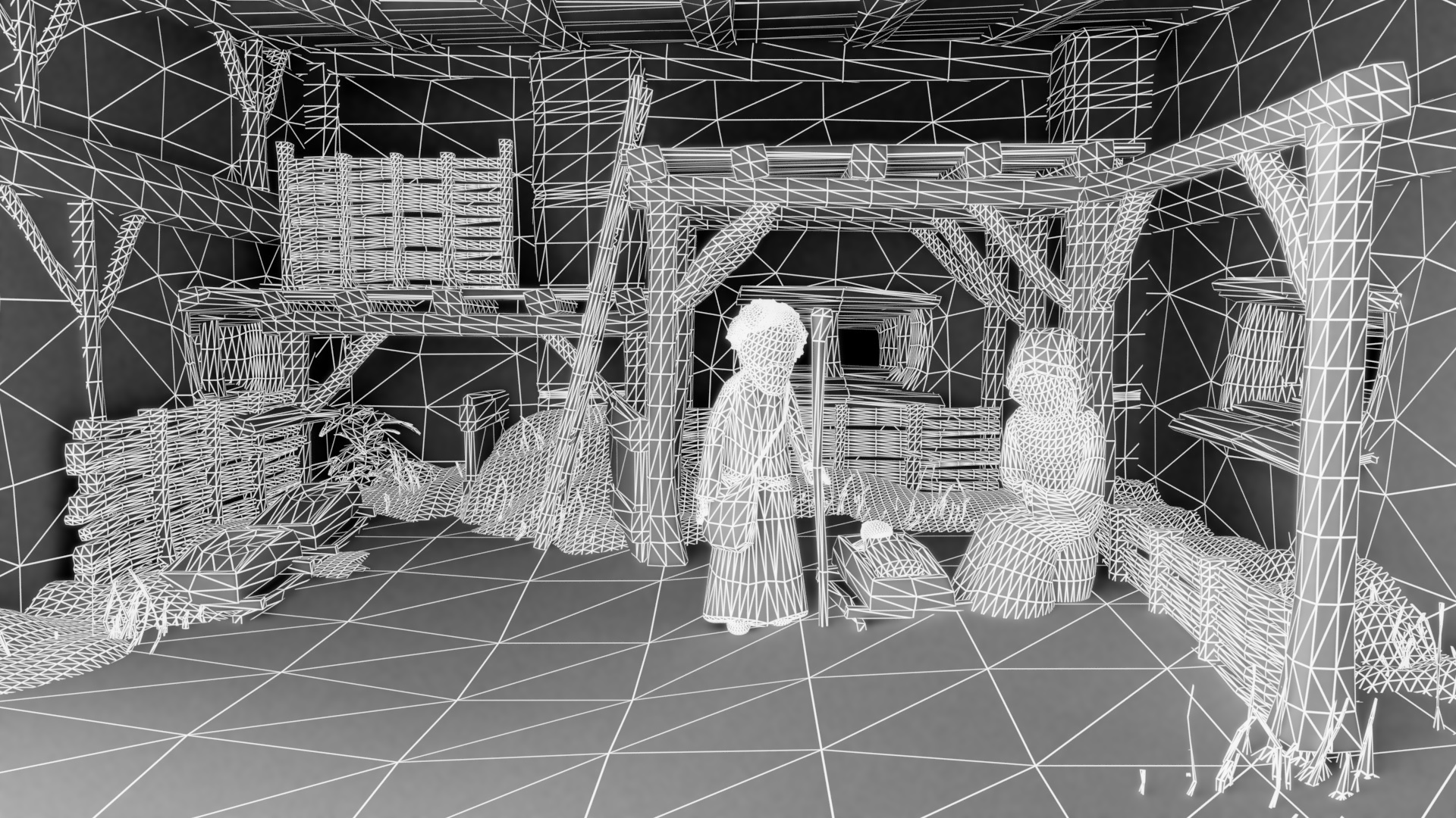 La Universidad de Burgos muestra en la Catedral un belén en realidad virtual 2 modelo_3d
