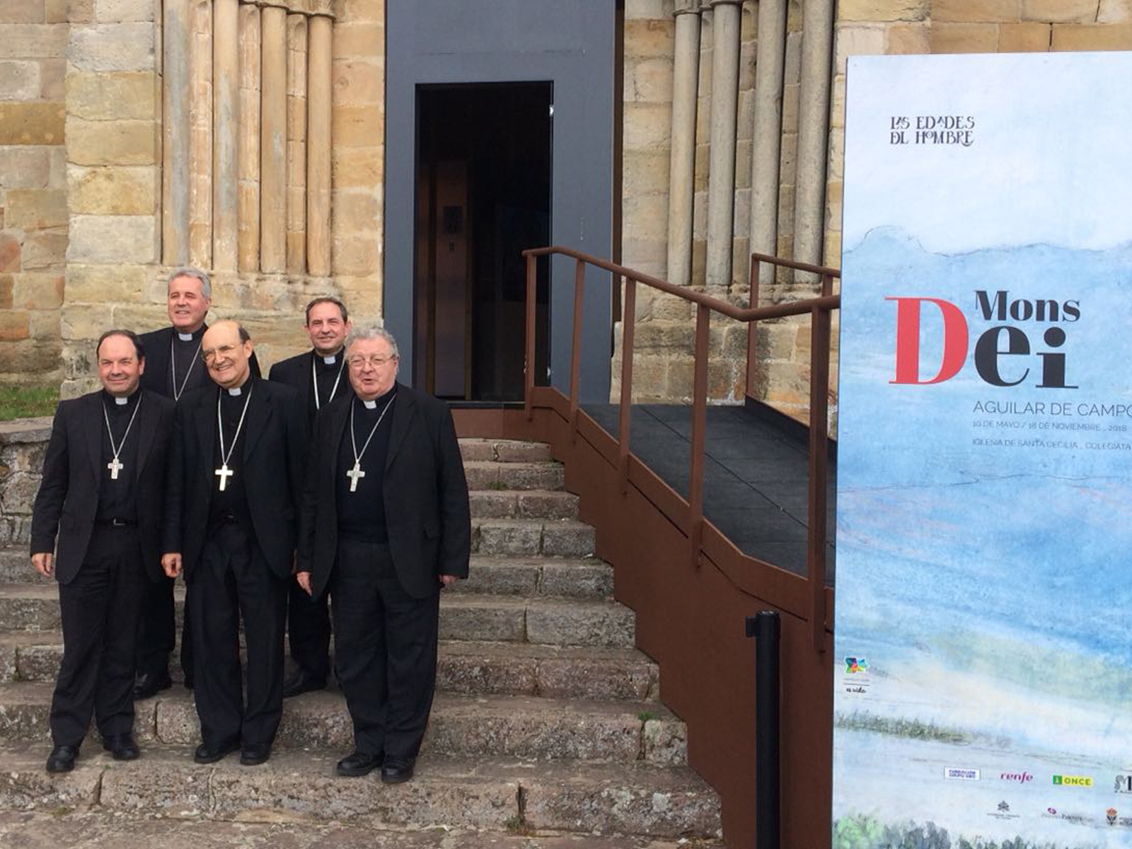Los obispos de la provincia eclesiástica de Burgos visitan Mons Dei 1 mons dei 1