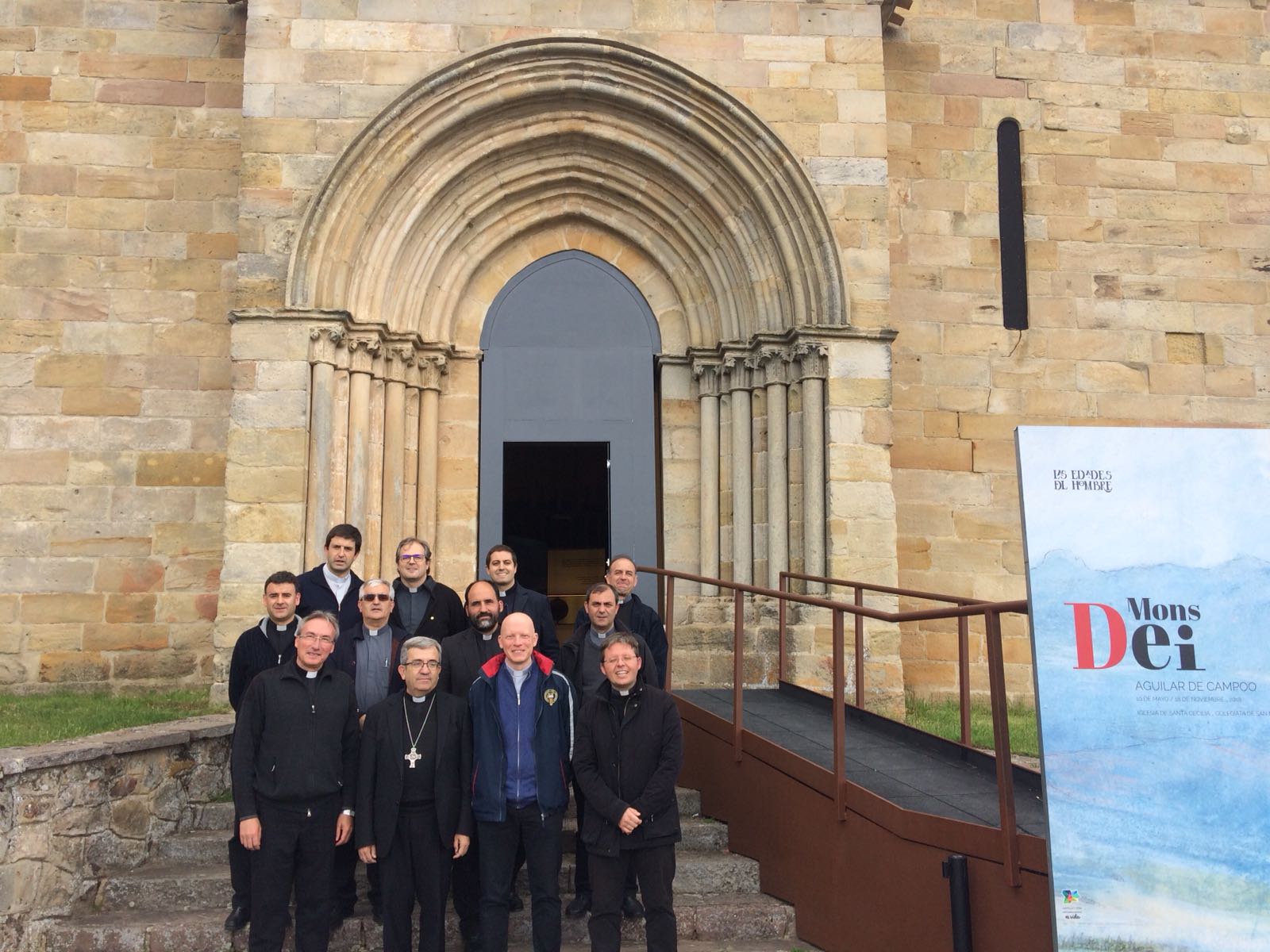 Los obispos de la provincia eclesiástica de Burgos visitan Mons Dei 3 mons dei 2