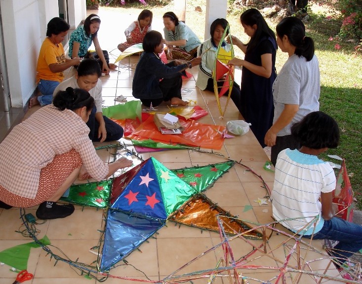 La «frescura» navideña de la Iglesia en Tailandia 2 navidad tailandia 1