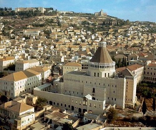 Peregrinación diocesana a Tierra Santa 2 Basílica de la Anunciación, en Nazaret.