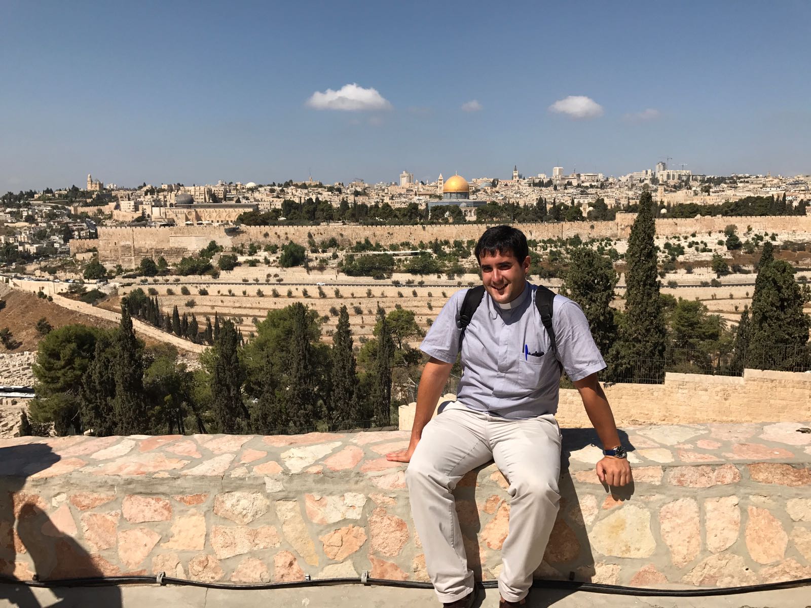 Nuevo sacerdote: «La gente espera mucho de nosotros porque necesita a Dios» 1 Jesús, durante alguno de sus cursos en Jerusalén.