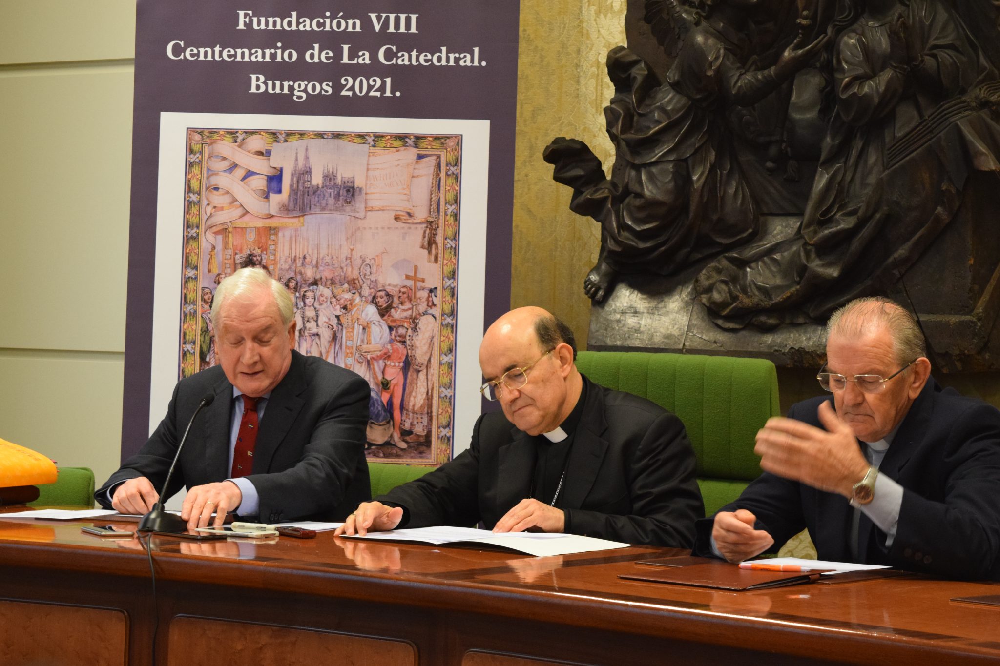 La «Fundación VIII Centenario de la Catedral. Burgos 2021» comienza sus reuniones de trabajo 3 octavo centenario catedral burgos2