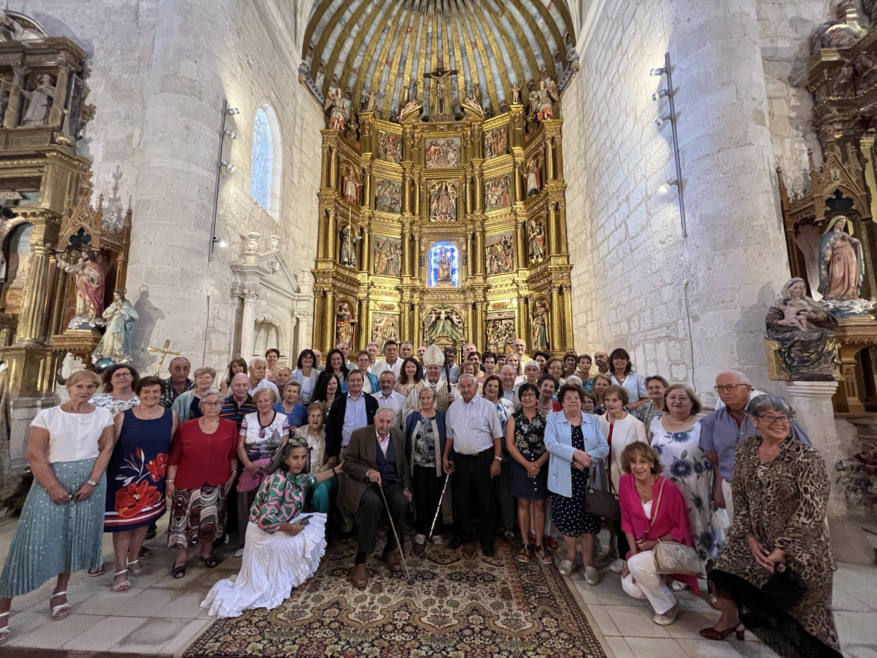 El arzobispo clausura el V centenario de la iglesia de Olmillos de Sasamón 1 olmillos de sasamon