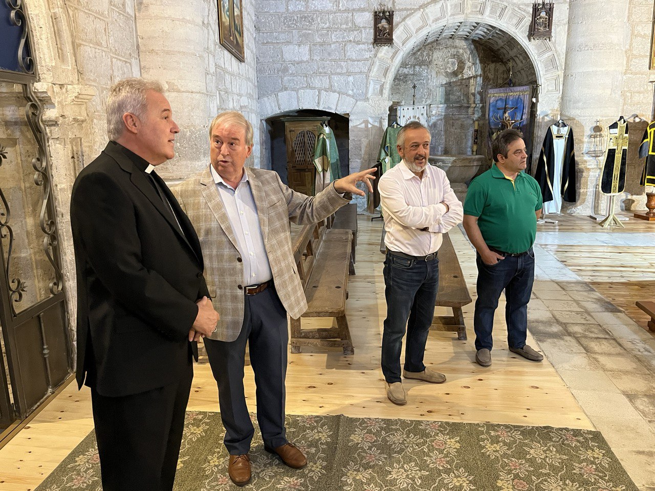El arzobispo clausura el V centenario de la iglesia de Olmillos de Sasamón 5 olmillos de sasamon