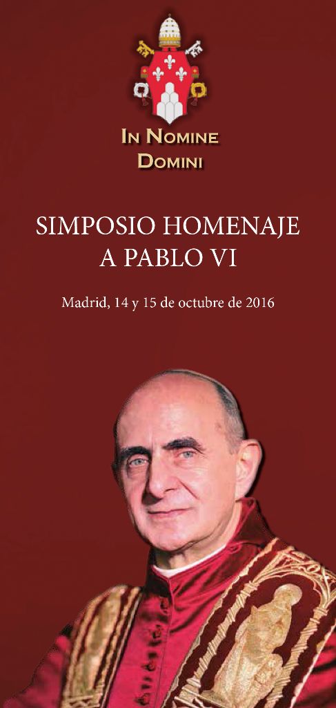 Un Simposio rendirá homenaje a Pablo VI 1 pablo vi