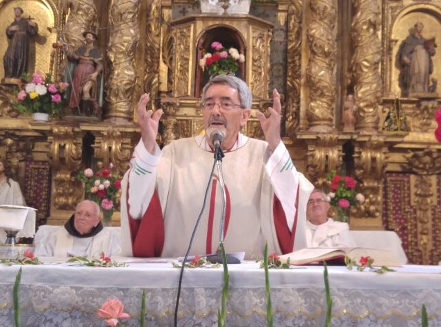 Anguix rinde homenaje a su custodio en Tierra Santa 1 El padre Teodoro ha sido director del Centro de Tierra Santa en España.