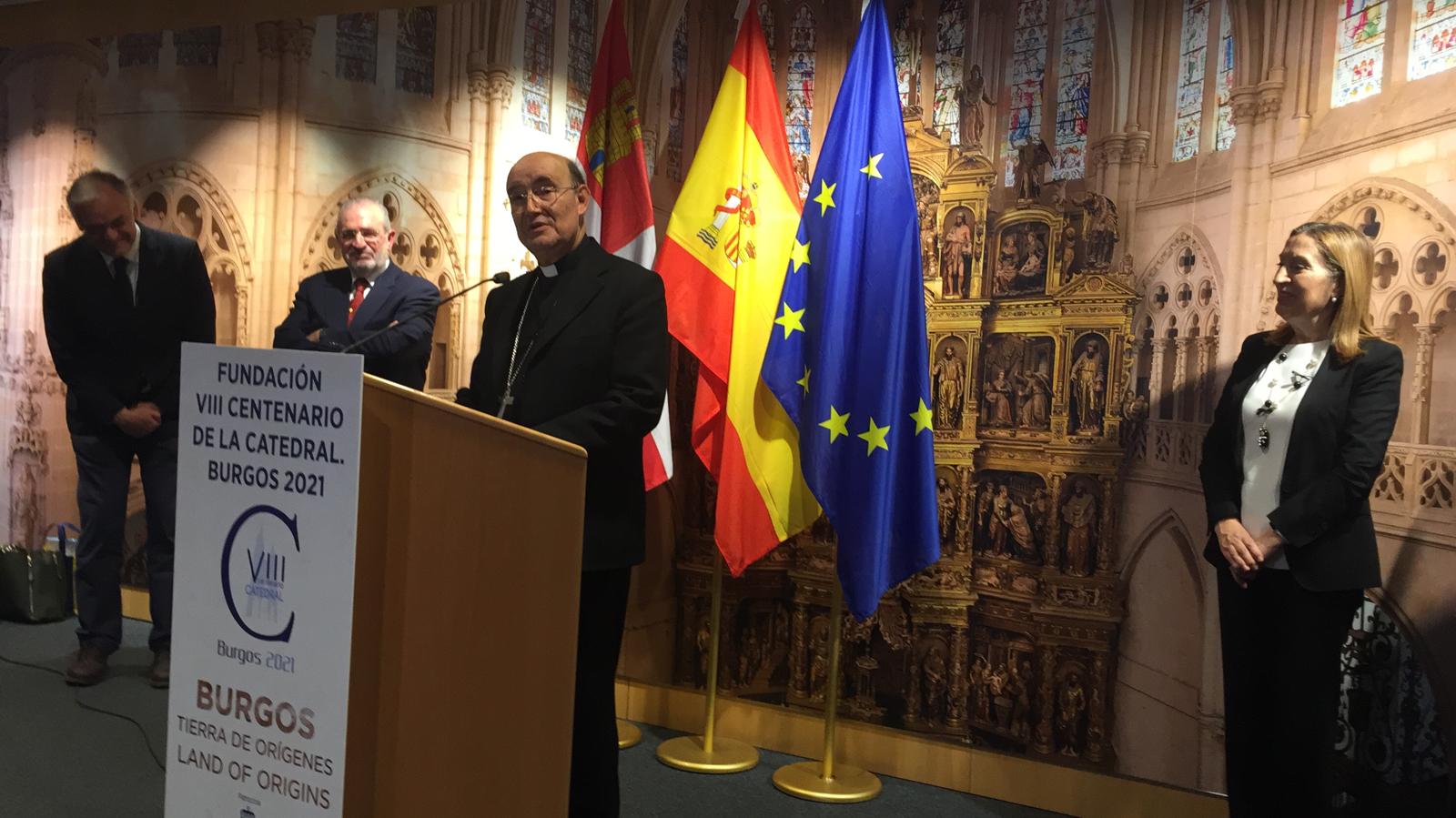 Discurso del arzobispo en la inauguración de la exposición "Burgos, tierra de orígenes" en el Parlamento Europeo 1 parlamento europeo 7
