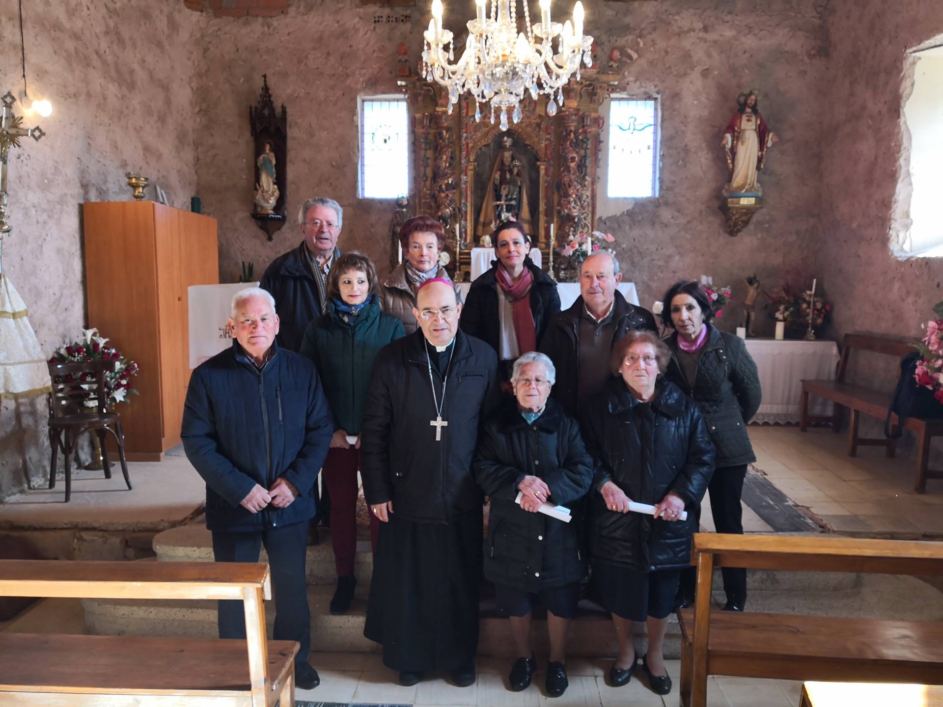 El arzobispo visita la Unidad Pastoral de Cardeñadijo 4 paules de lara