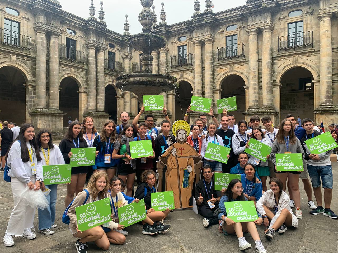 Jóvenes burgaleses en la PEJ: Una experiencia de fe y de Iglesia 9 PEJ Santiago de Compostela