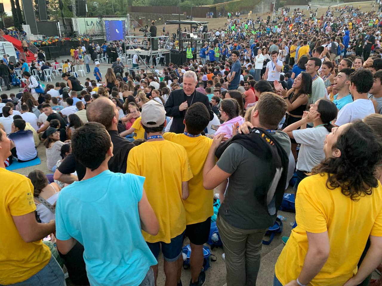 Jóvenes burgaleses en la PEJ: Una experiencia de fe y de Iglesia 3 PEJ Santiago de Compostela