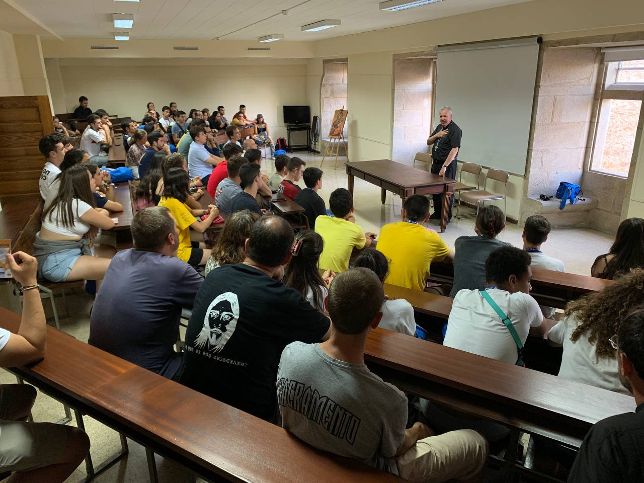 Jóvenes burgaleses en la PEJ: Una experiencia de fe y de Iglesia 6 PEJ Santiago de Compostela