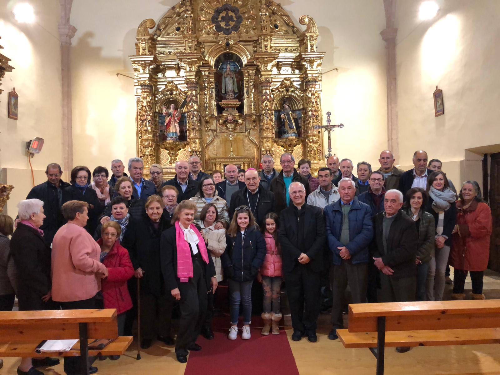 Don Fidel Herráez concluye su visita pastoral a Peñaranda de Duero 1 penaranda duero 1a