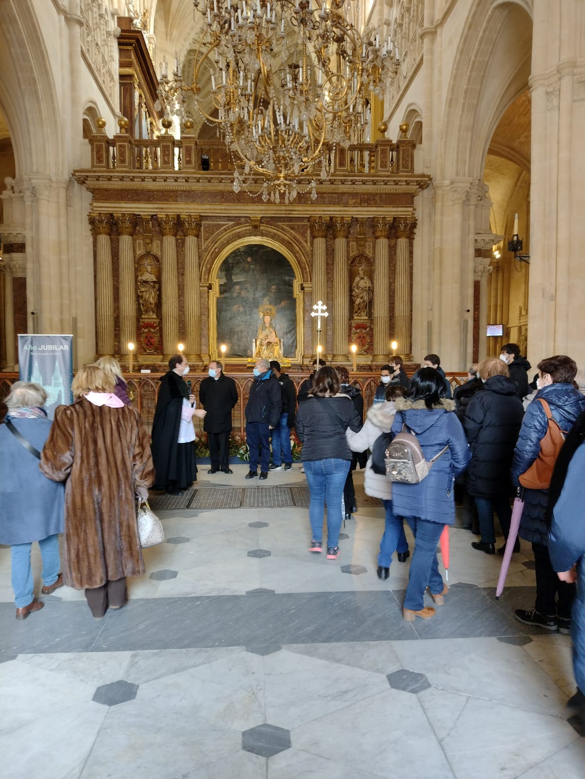 La Catedral continúa acogiendo peregrinos en el Año Jubilar 6 peregrinos diciembre_7