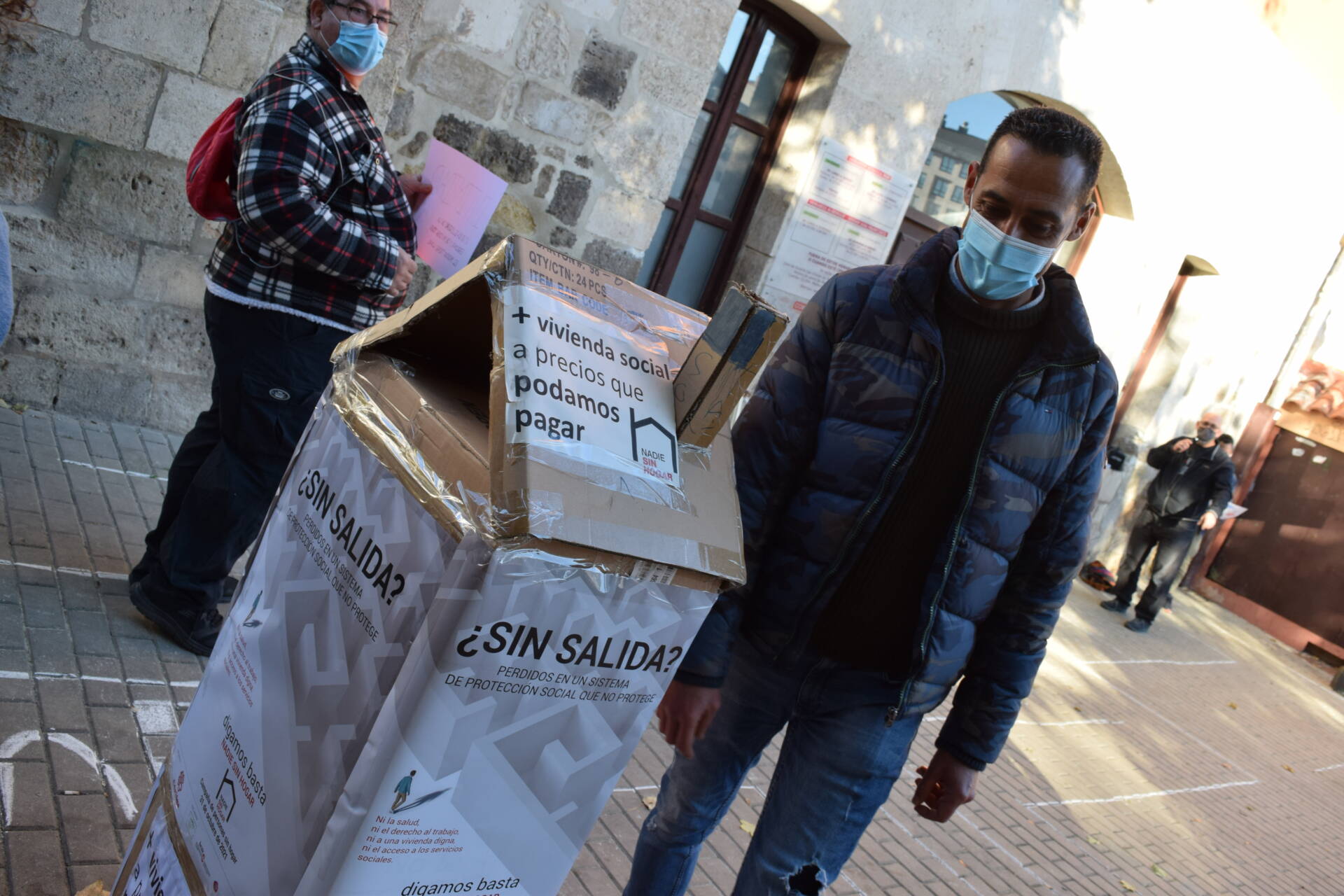 «No puede haber una sociedad avanzada sin una justicia distributiva» 1 personas sin hogar