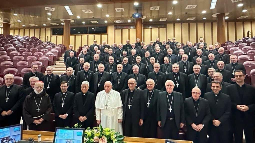 Mons. Iceta acude a la cita de los obispos españoles con el Papa 3 Mons. Iceta participa en la cita de los obispos españoles con el Papa