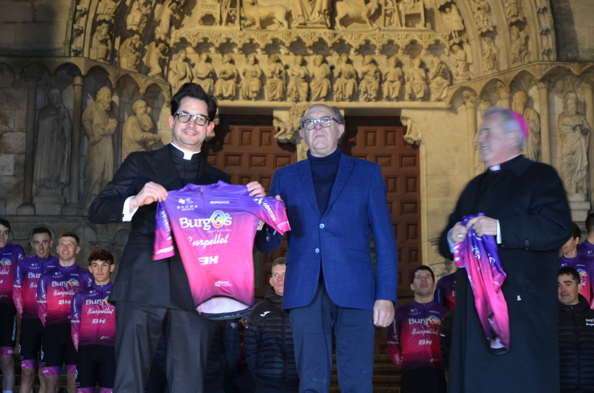 El Burgos Burpellet BH elige la Catedral para su puesta de largo 13 presentacion-burgos-burpellet-bh_00012