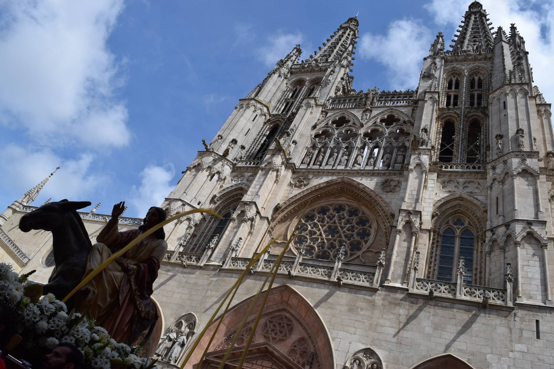 Los burgaleses agitan sus ramos al paso de Jesús en la borriquilla 5 procesion borriquilla_33