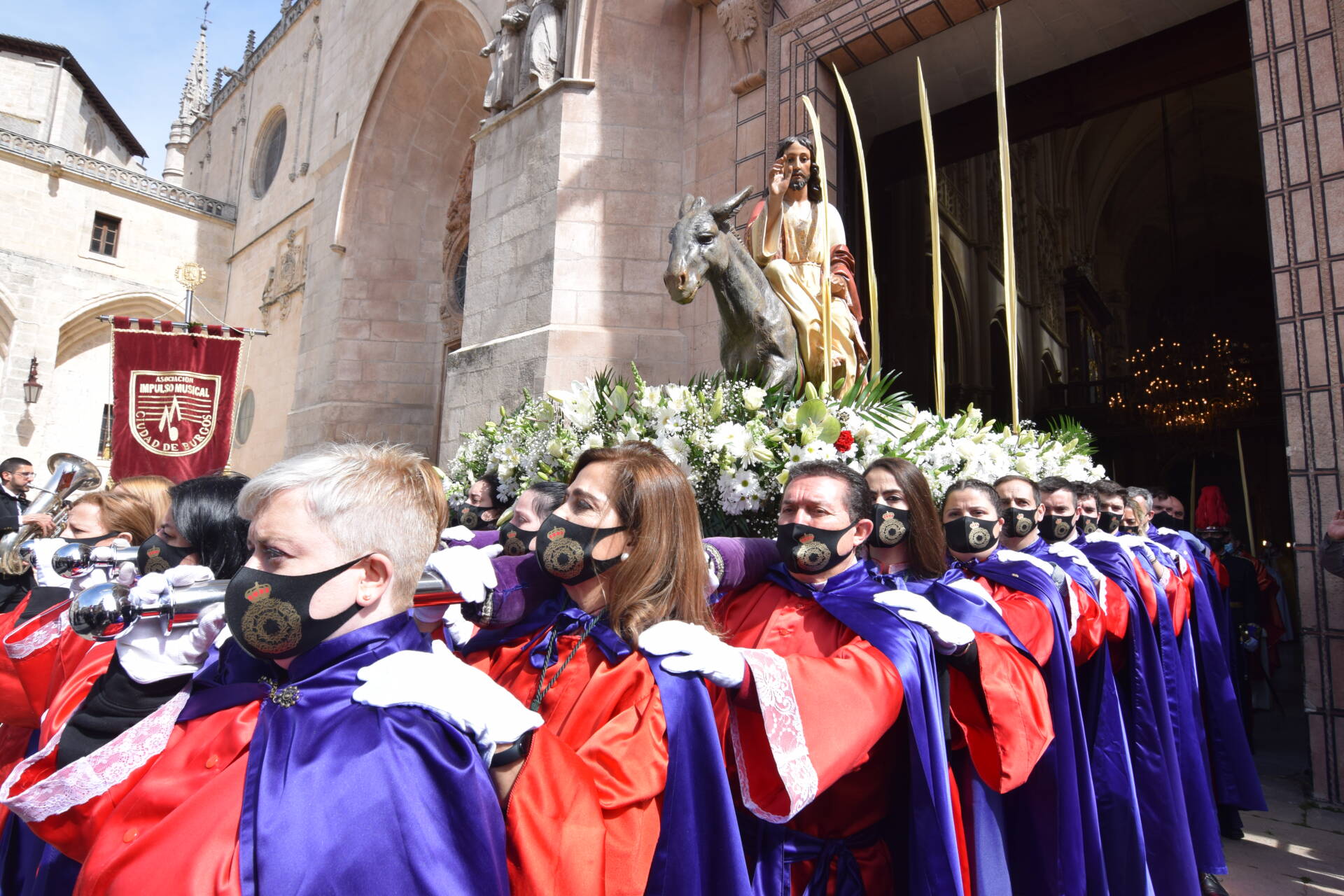 ¡Viva Cristo Rey! 3 procesión de la borriquilla cristo rey