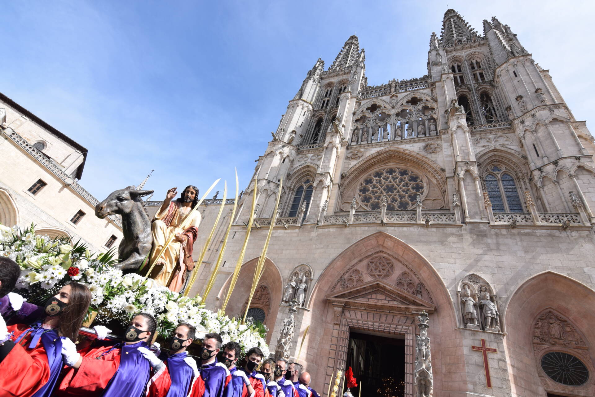 ¡Viva Cristo Rey! 1 procesión de la borriquilla cristo rey