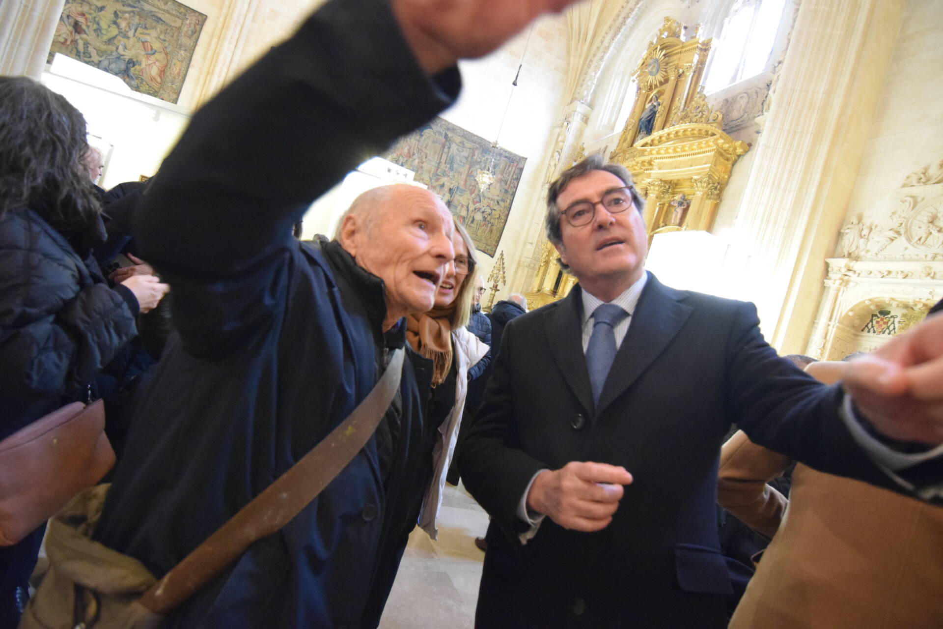 «Estas puertas son fruto de la audacia y la creatividad de Burgos» 3 puertas antonio lopez catedral burgos inauguración