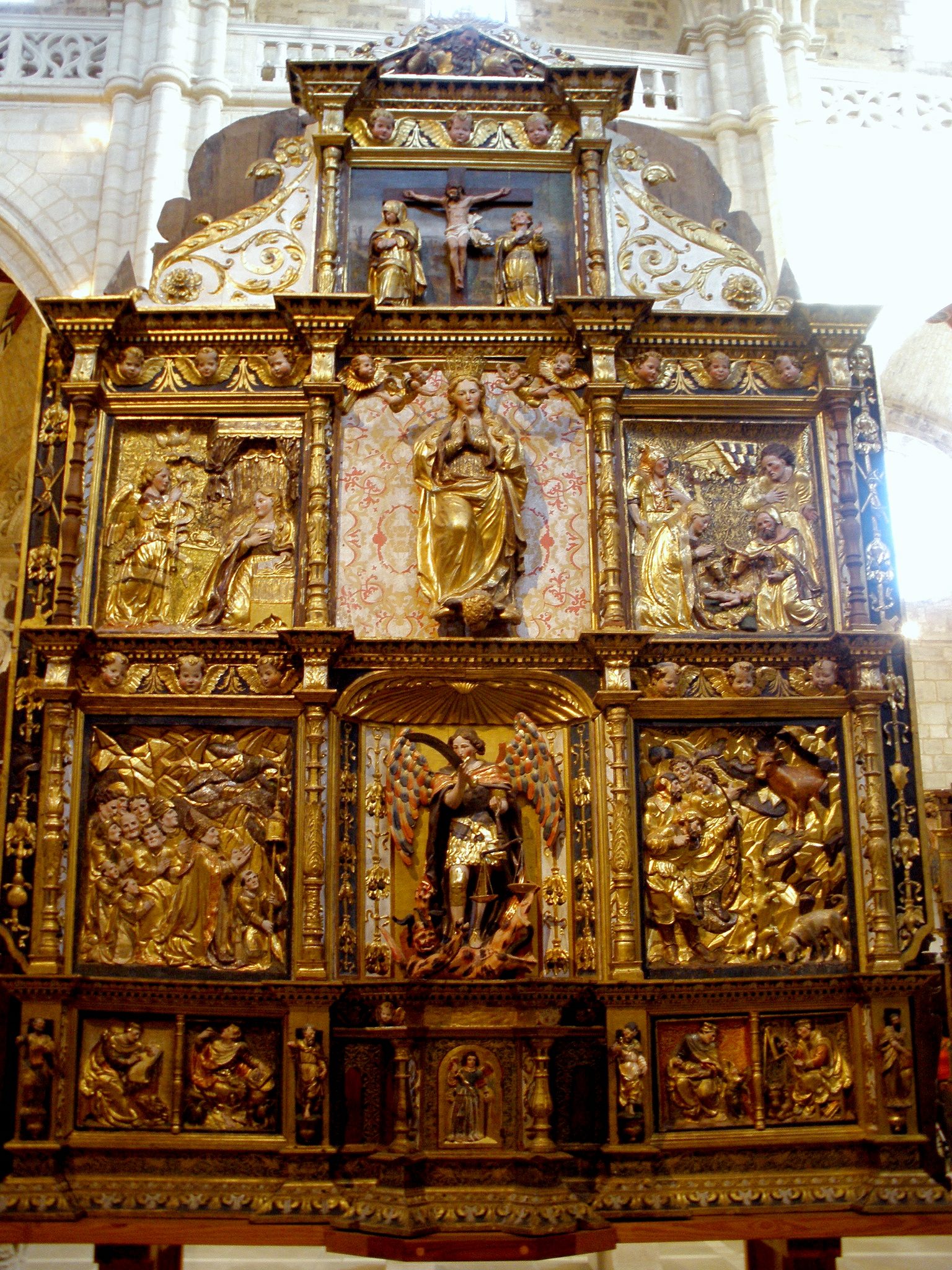 Un museo para proteger, restaurar y custodiar el patrimonio religioso burgalés 1 retablo de san miguel
