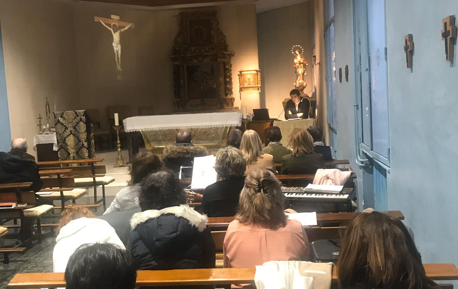Los profesores de religión participan en un retiro cuaresmal 1 retiro profesores religion