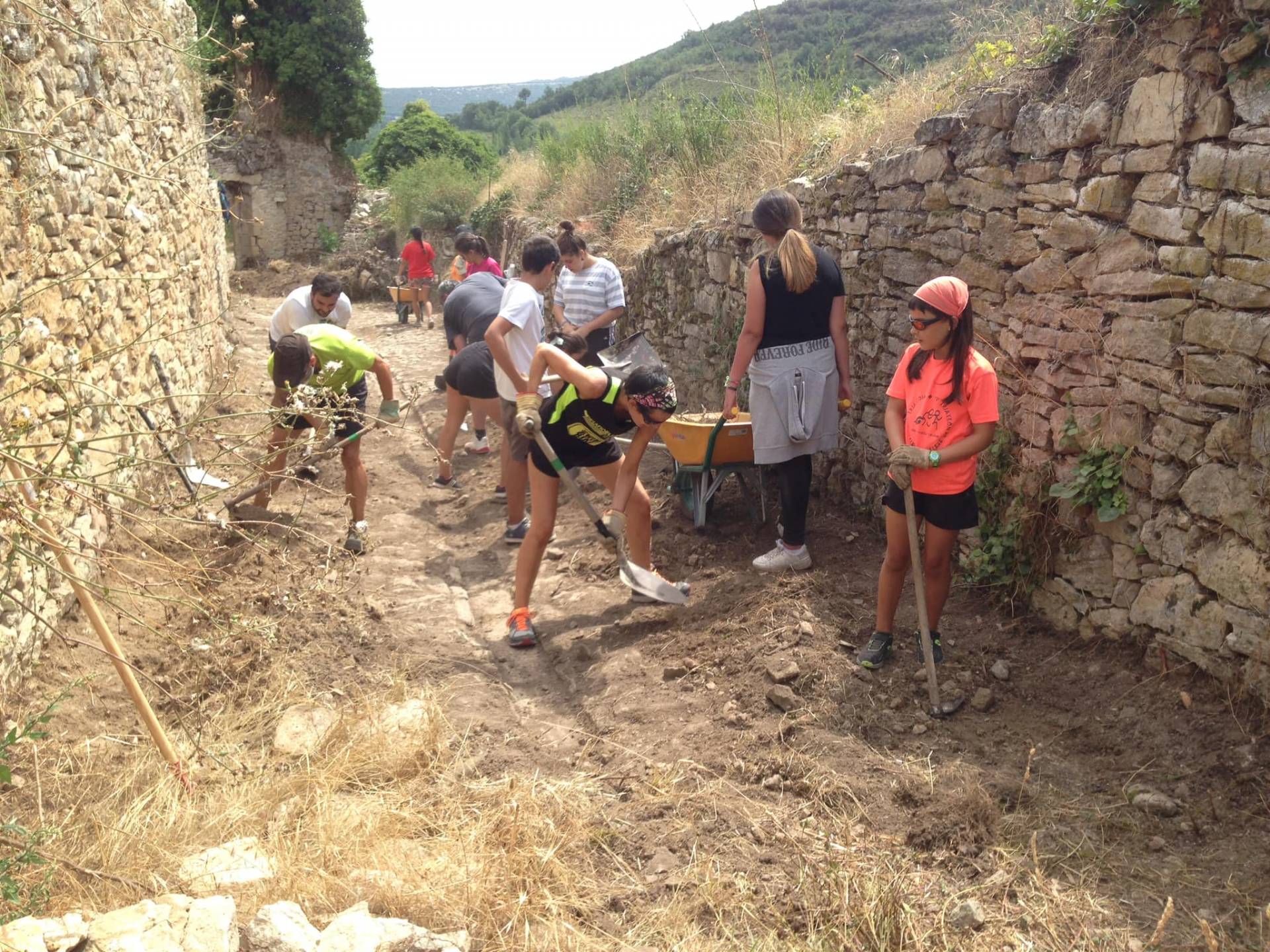 Más de un centenar de voluntarios saca del olvido el monasterio de Rioseco 4 rioseco 4