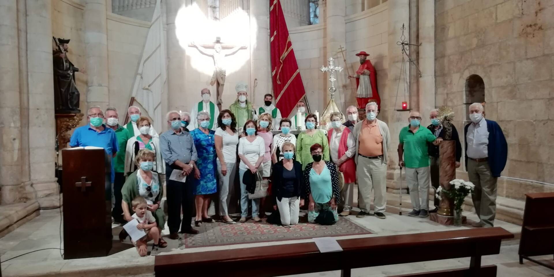 El arzobispo visita la unidad pastoral «Encuentro de Caminos» 1 rubena 1