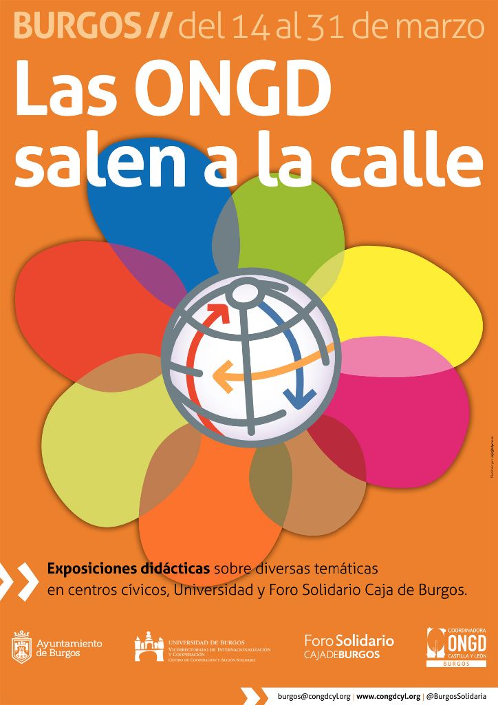 Cáritas Burgos instala la exposición «Una sola familia humana, alimentos para todos» 1 ongd redes