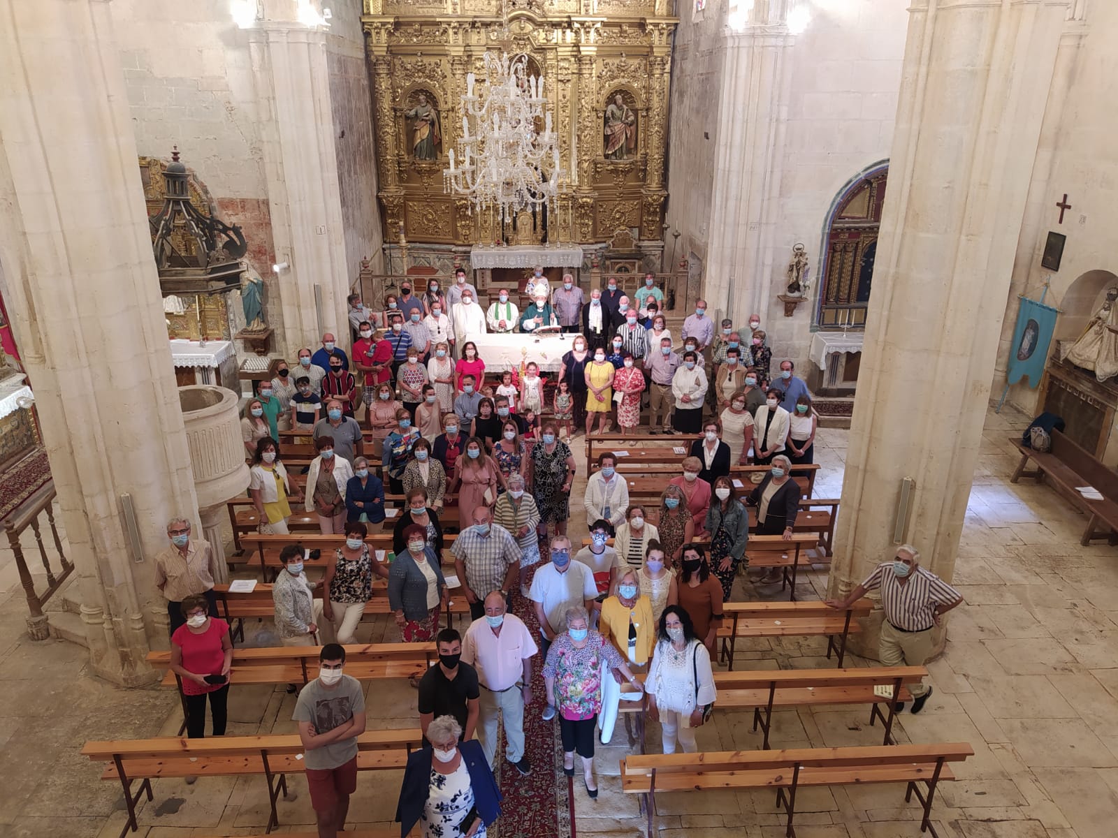 San Adrián de Juarros, Sarracín y Hontoria de la Cantera reciben al arzobispo 1 san adrian de juarros hontoria de la cantera